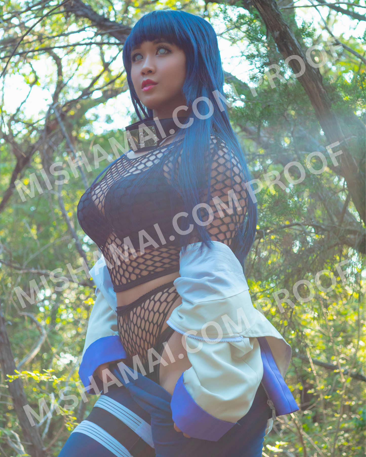 Hinata from Naruto - 8" x 10" Signed Print