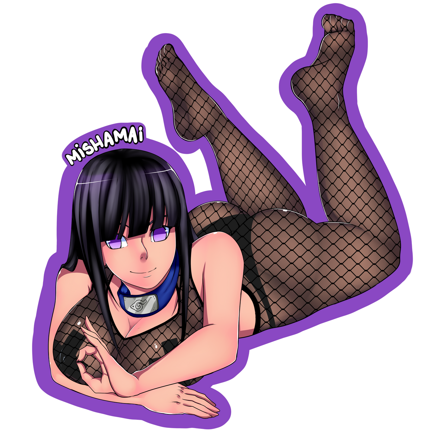Hinata from Naruto Sticker