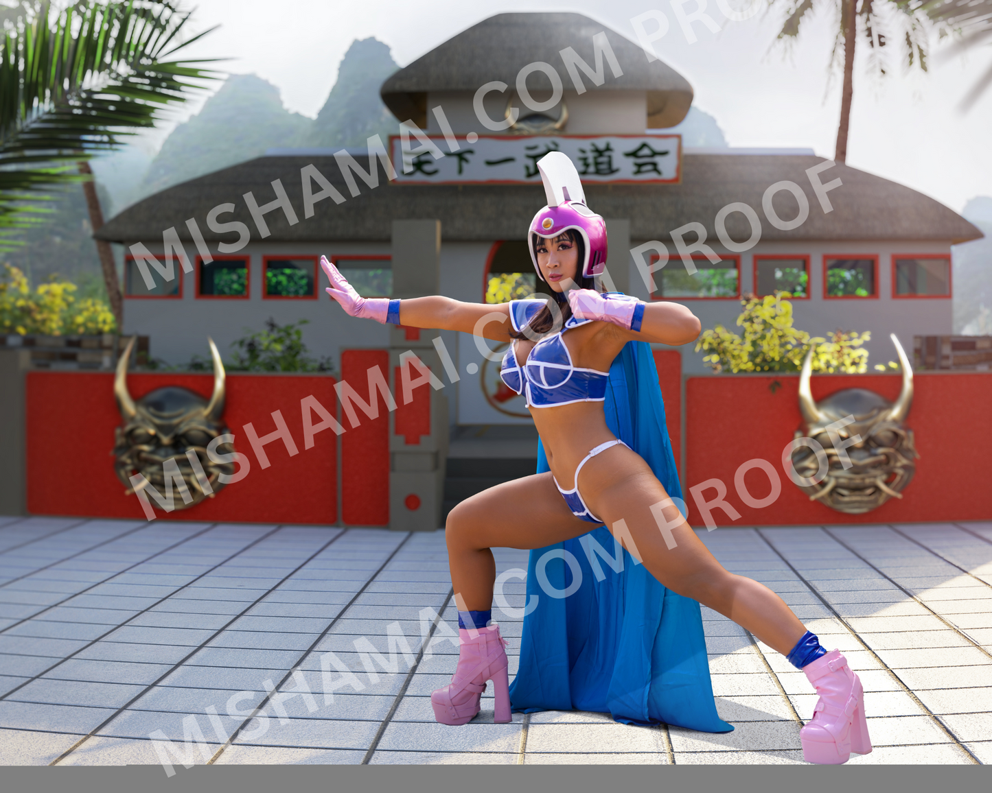 Chi Chi Tournament from Dragon Ball - 8" x 10" Signed Print