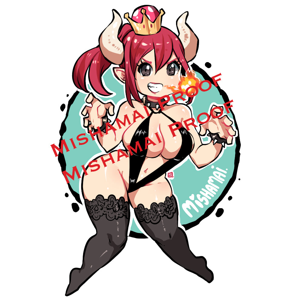 Bowsette Sticker