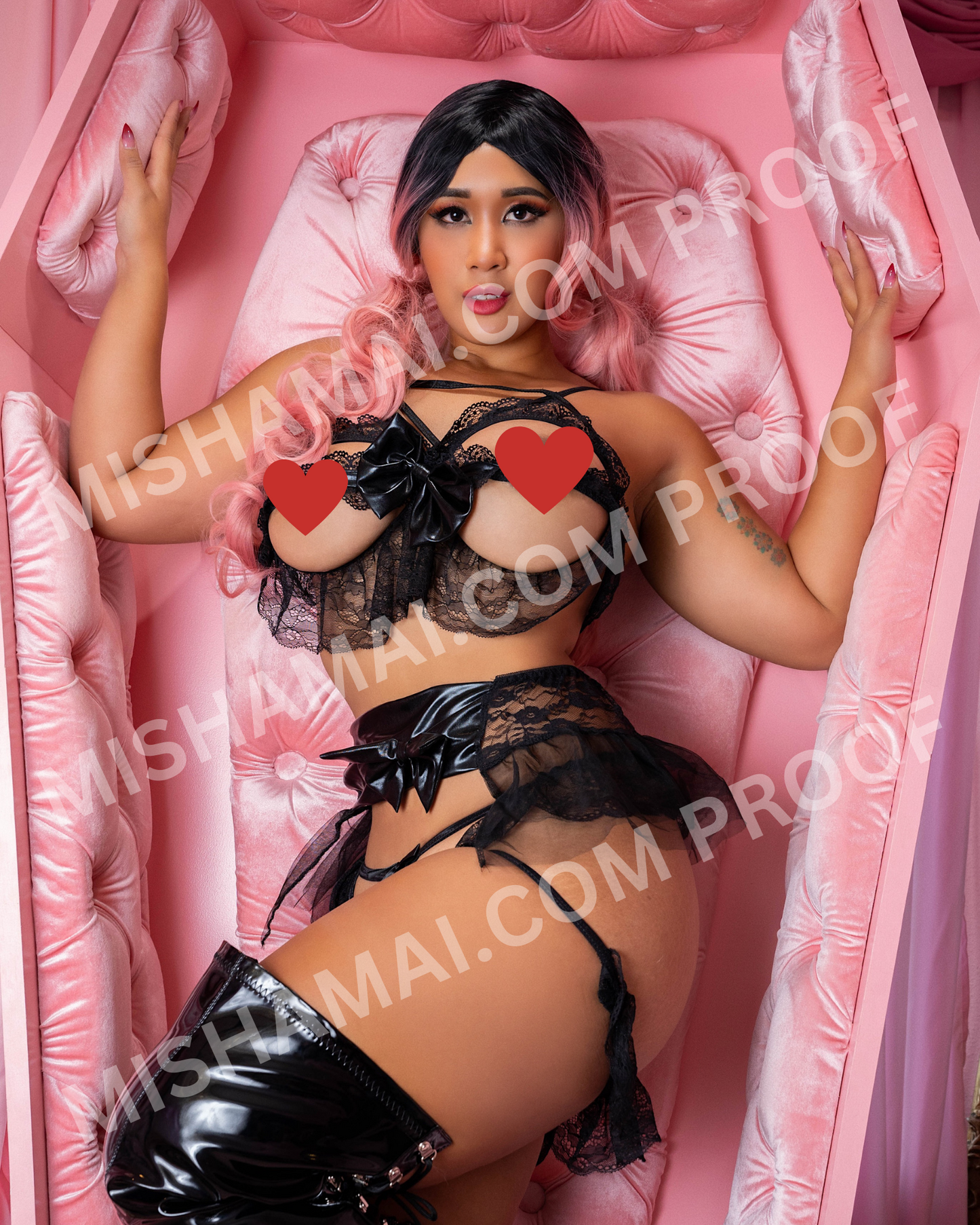 Vampire Coffin - 8" x 10" Signed Print