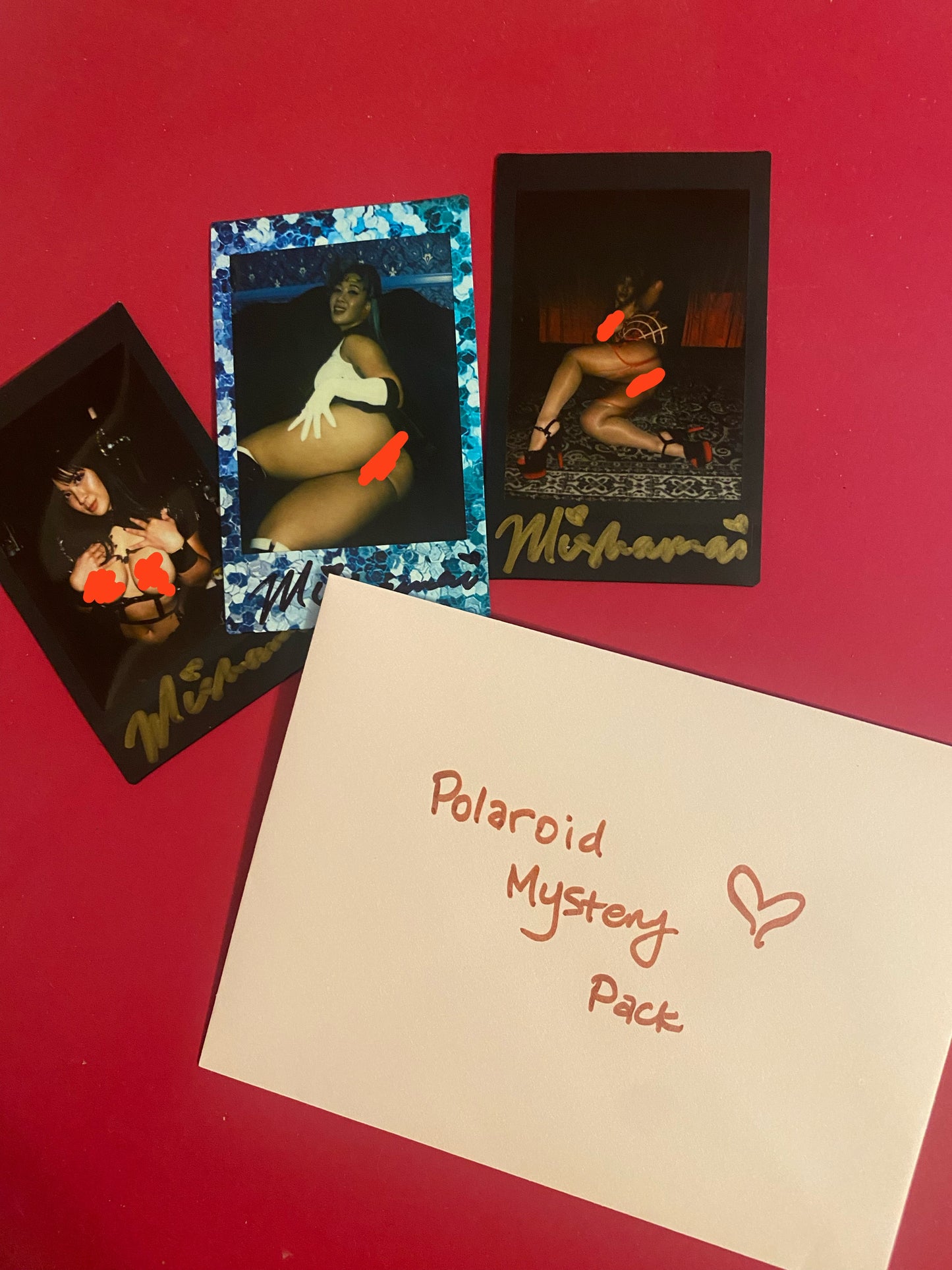 Polaroid Mystery Pack - 3 Exclusive Signed Photos!
