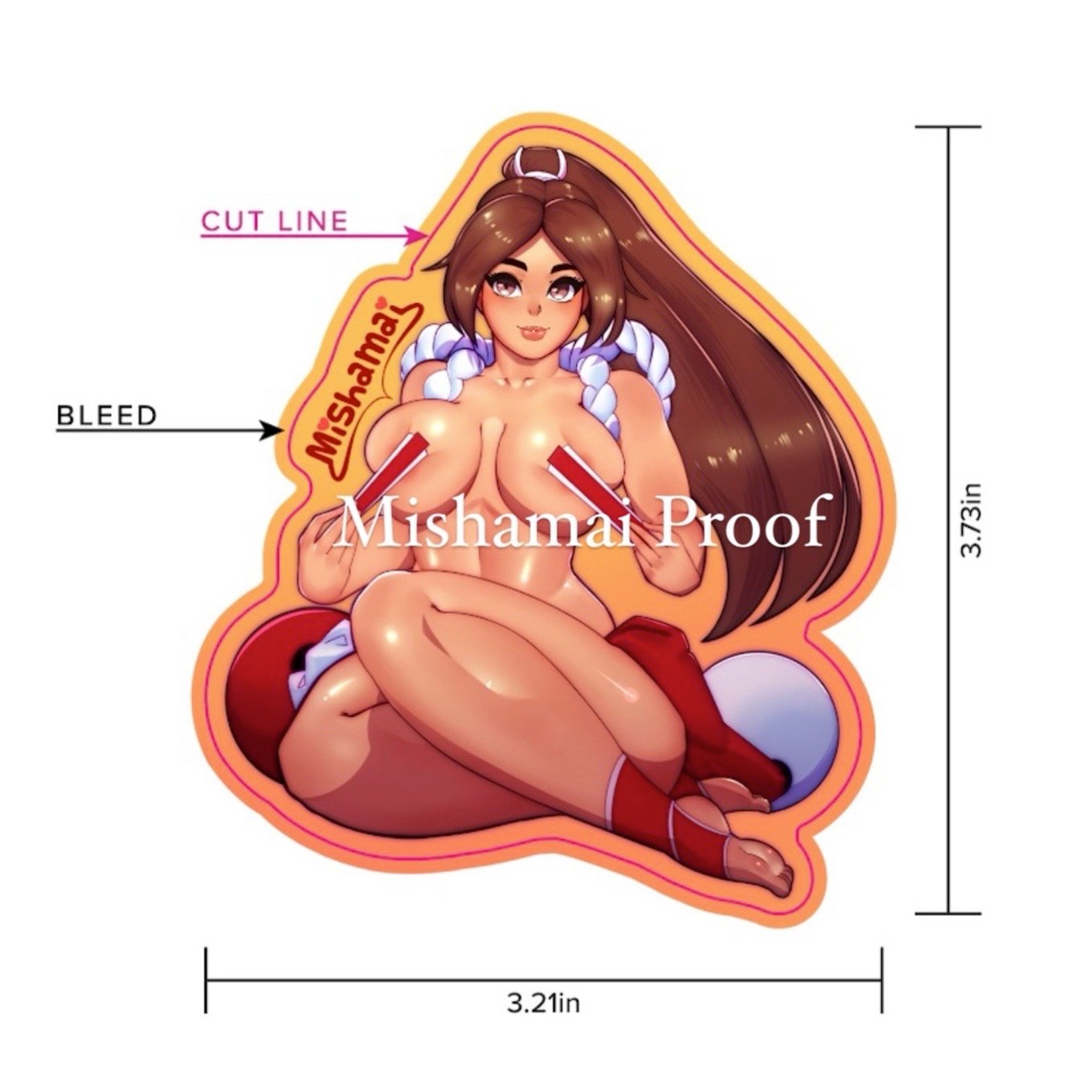 Mai Shiranui NSFW Sticker