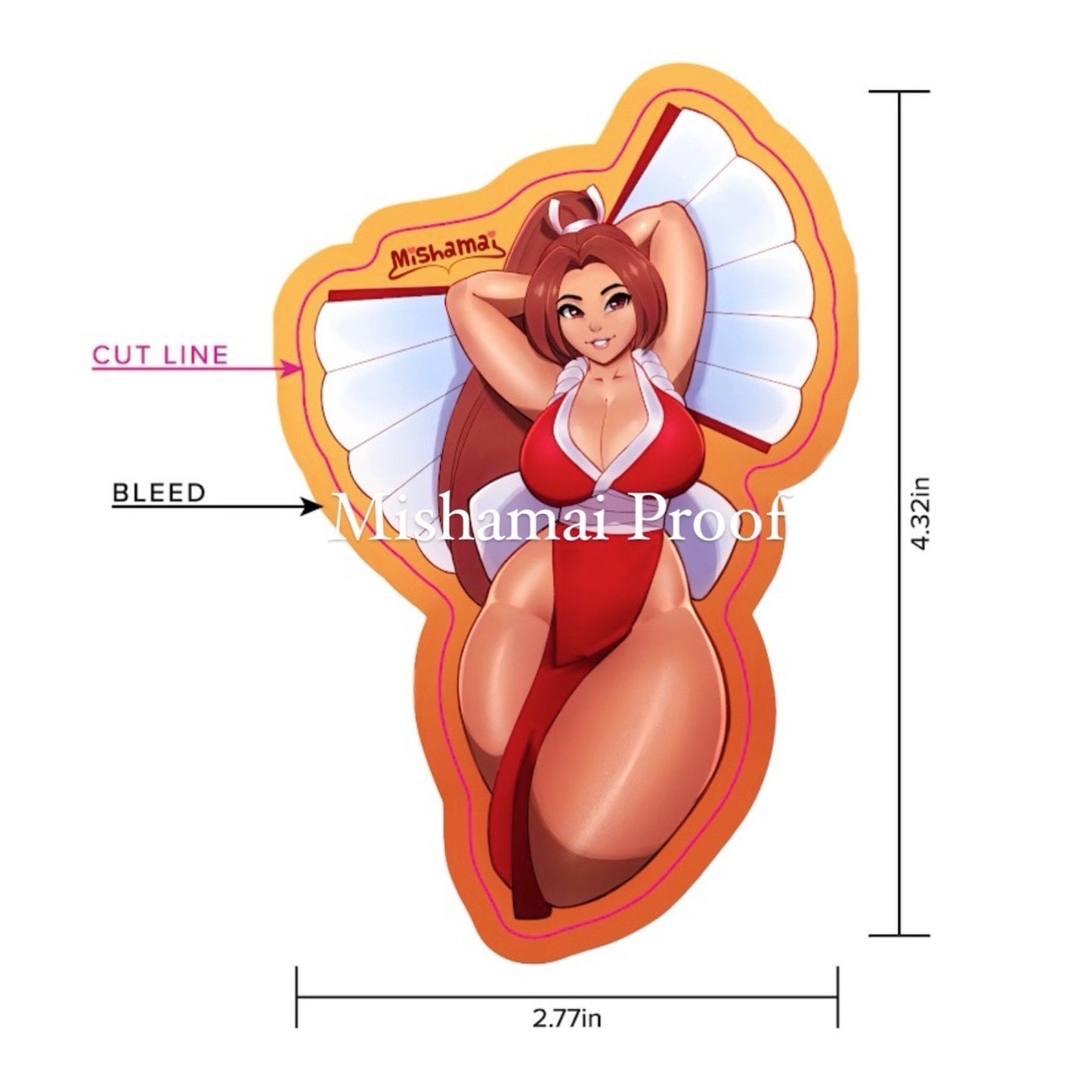 Mai Shiranui Sticker
