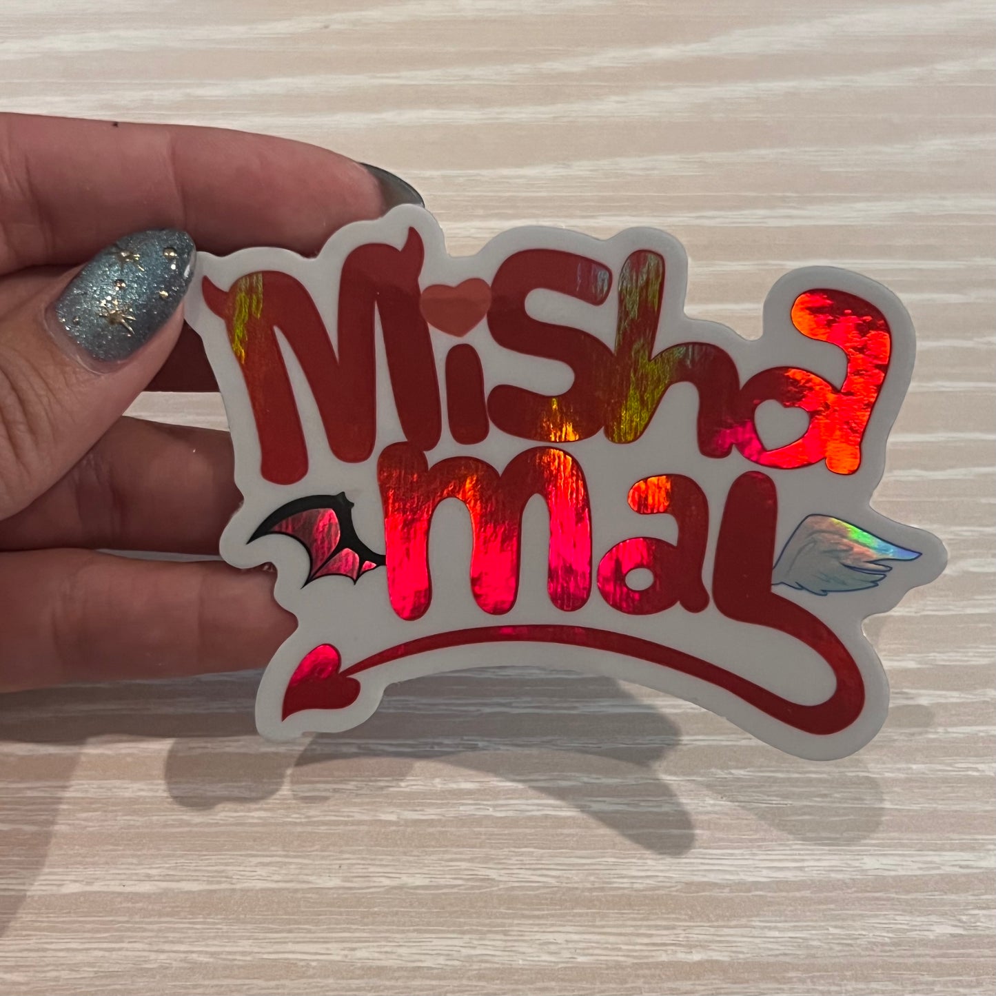 MishaMai Logo Sticker