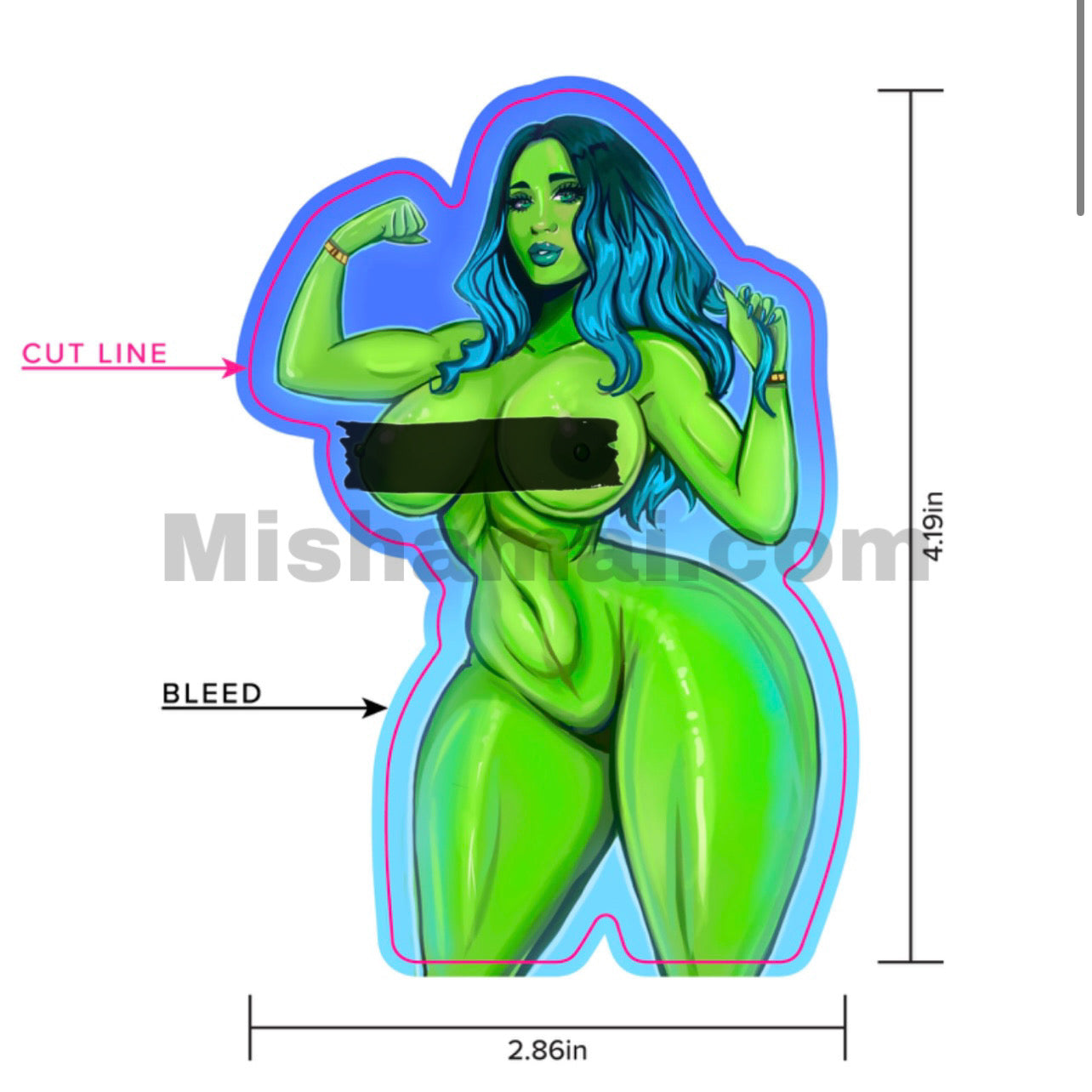 SheHulk NSFW Sticker